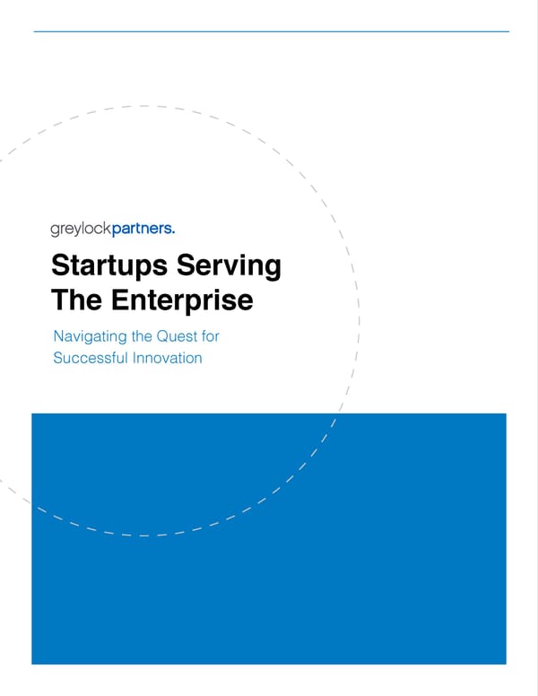 Startups Serving The Enterprise - Page 1