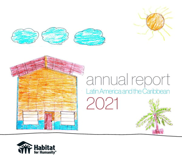 Habitat for Humanity Annual Report - Page 1