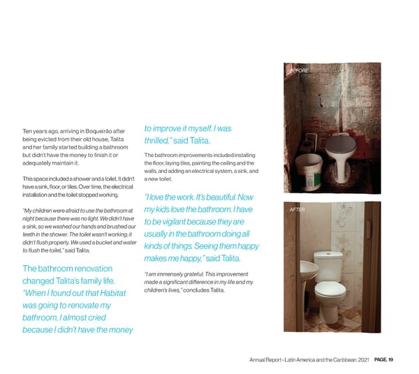 Habitat for Humanity Annual Report - Page 19